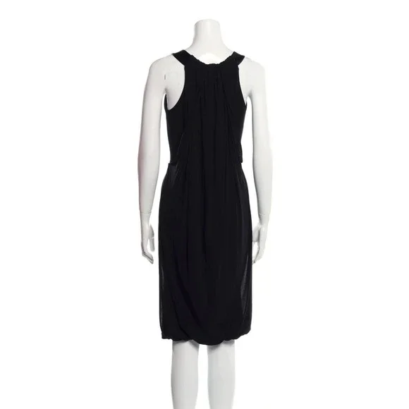 Prada Scoop Neck Knee-Length Dress Size XS